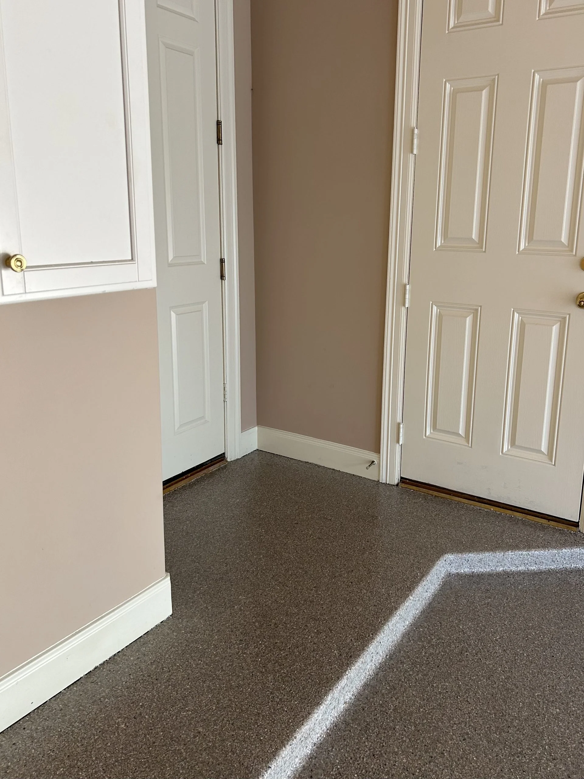 Commercial hallway painting in South Florida